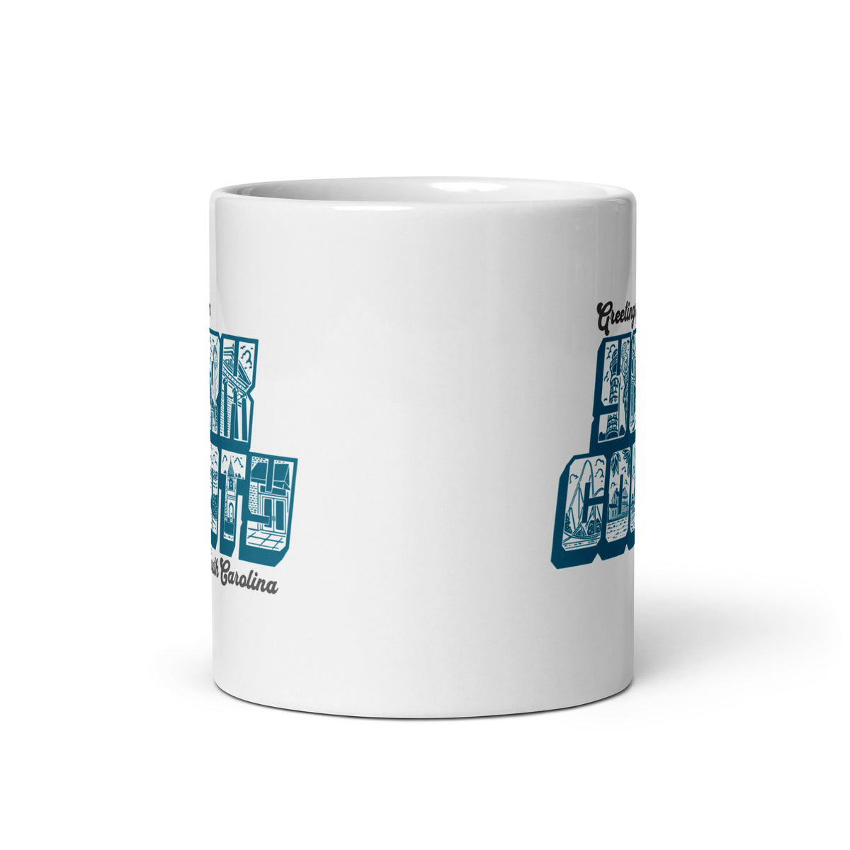 York County Post Card Mug